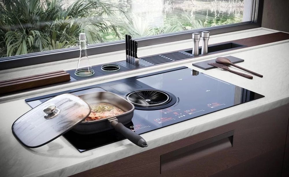 3D Lifestyle Image for a Product in a Flattering Kitchen