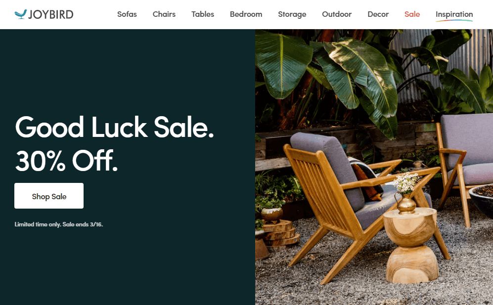 Joybird - Best Ecommerce