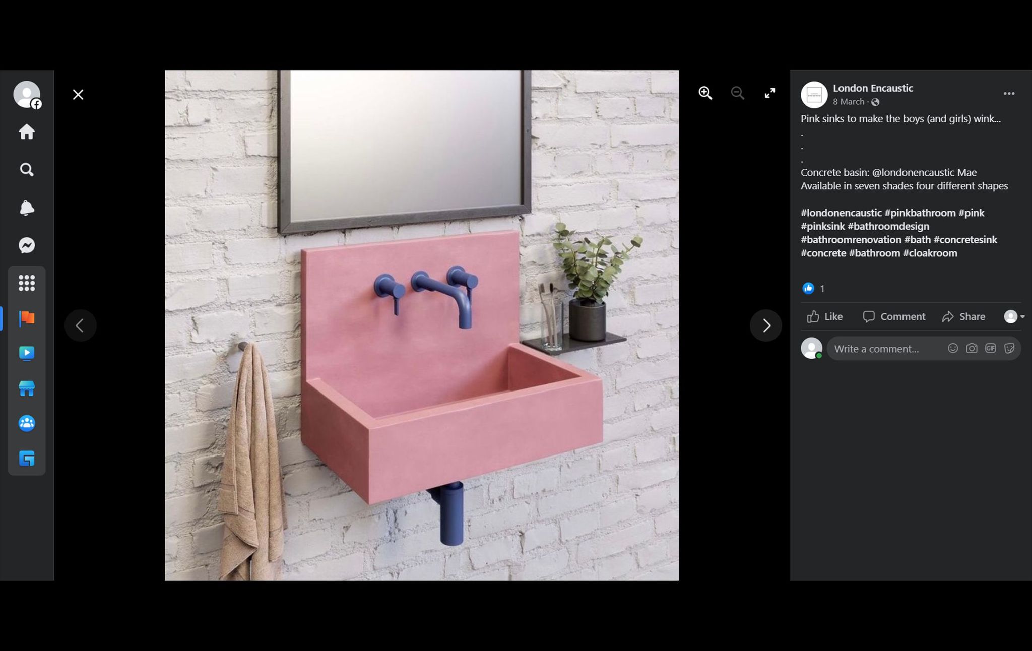 3D Visualization for London Encaustic Instagram Brand Page