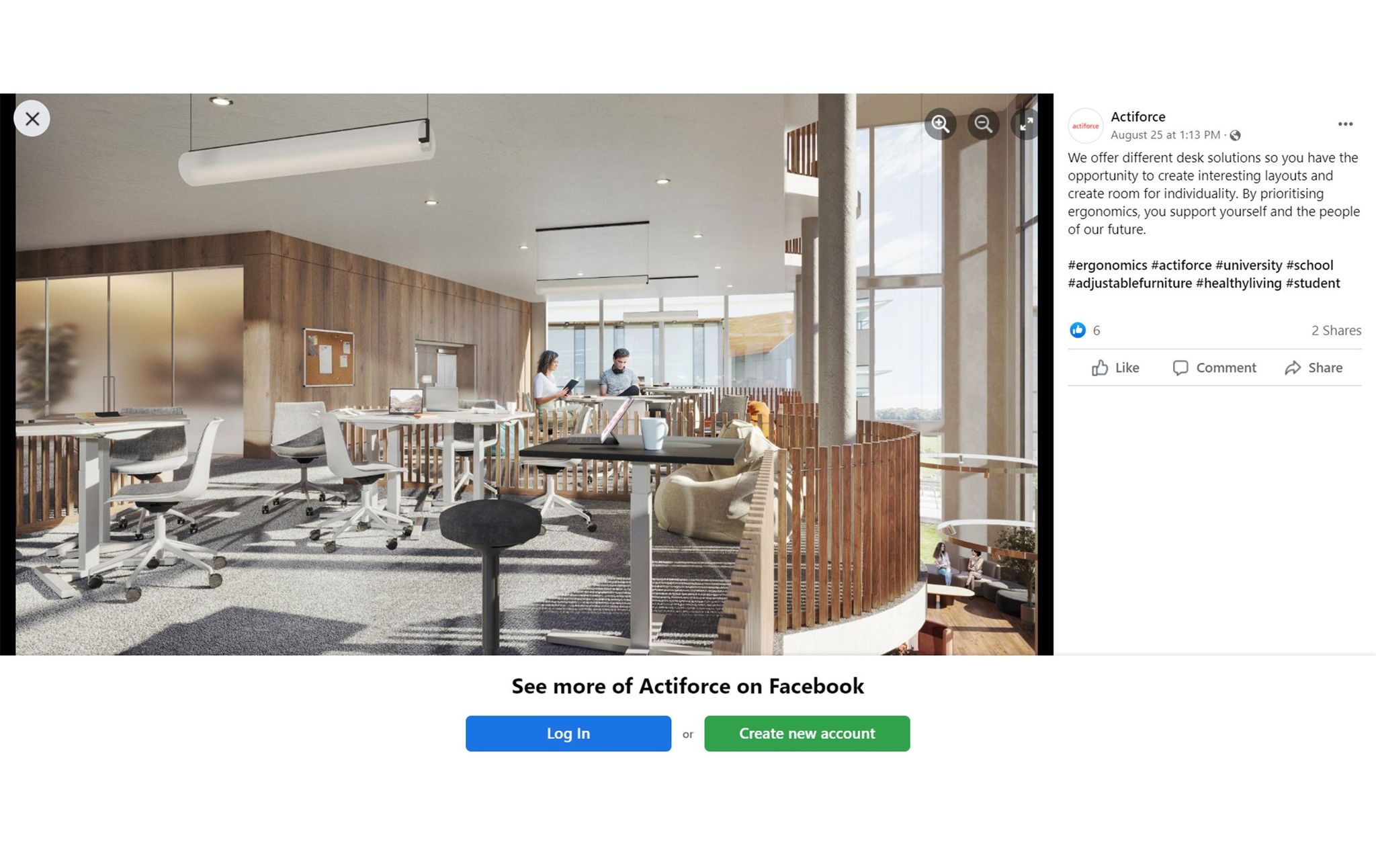 3D rendering of a modern workspace featuring bespoke furniture, showcasing 3D furniture modeling and visualization.