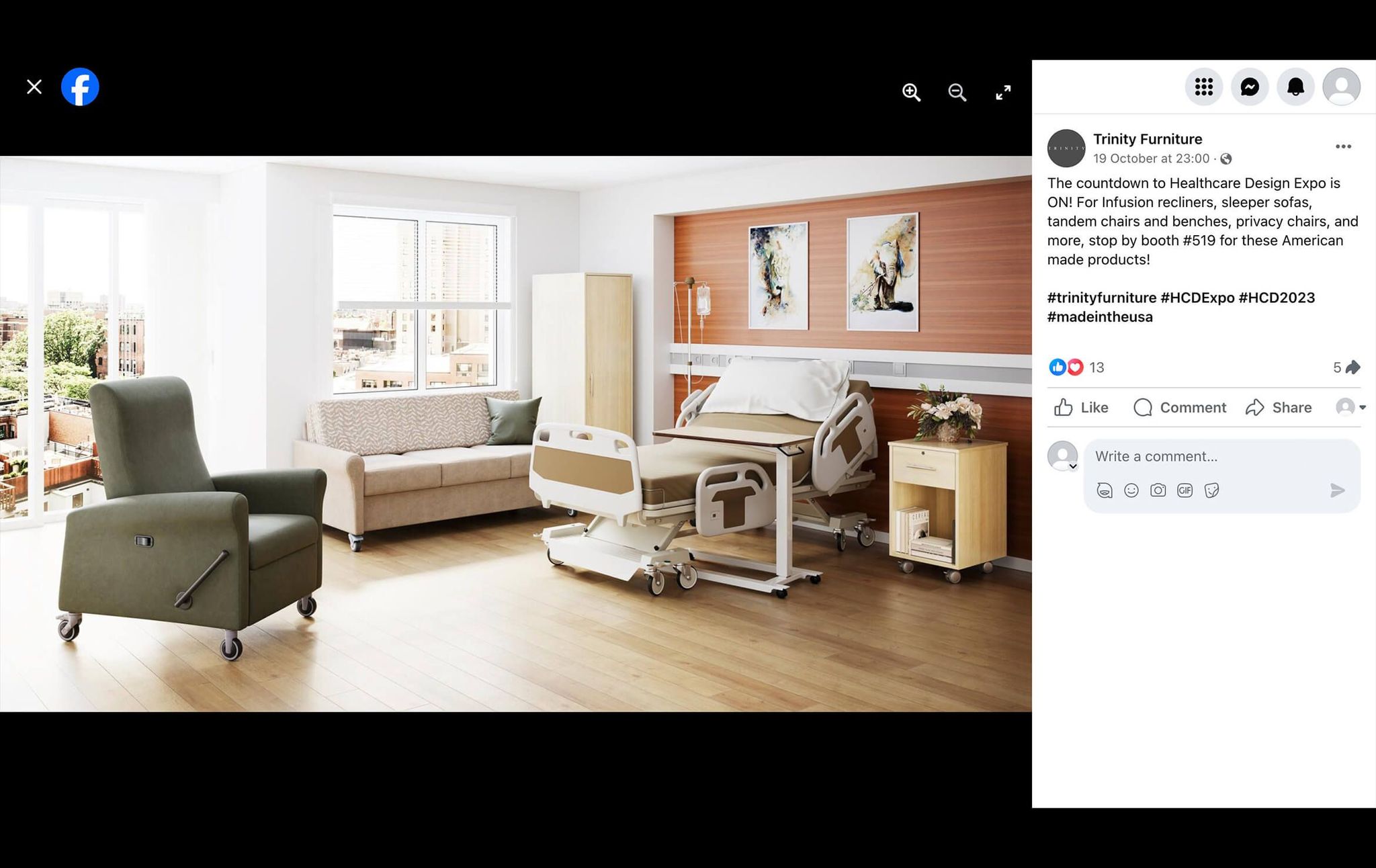 Trinity Furniture Facebook