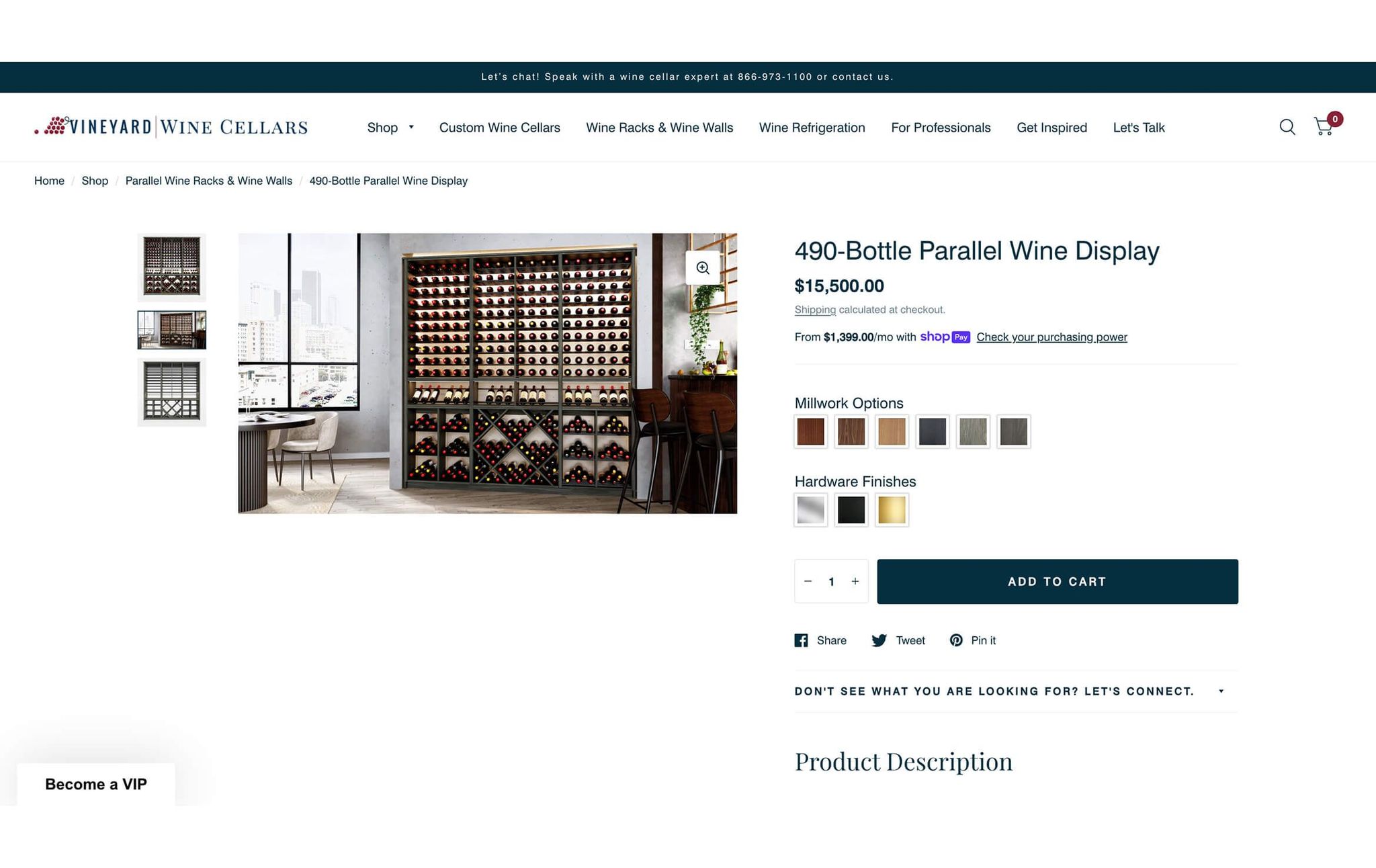 Wine Storage 3D Visualization for a Vineyard's Site