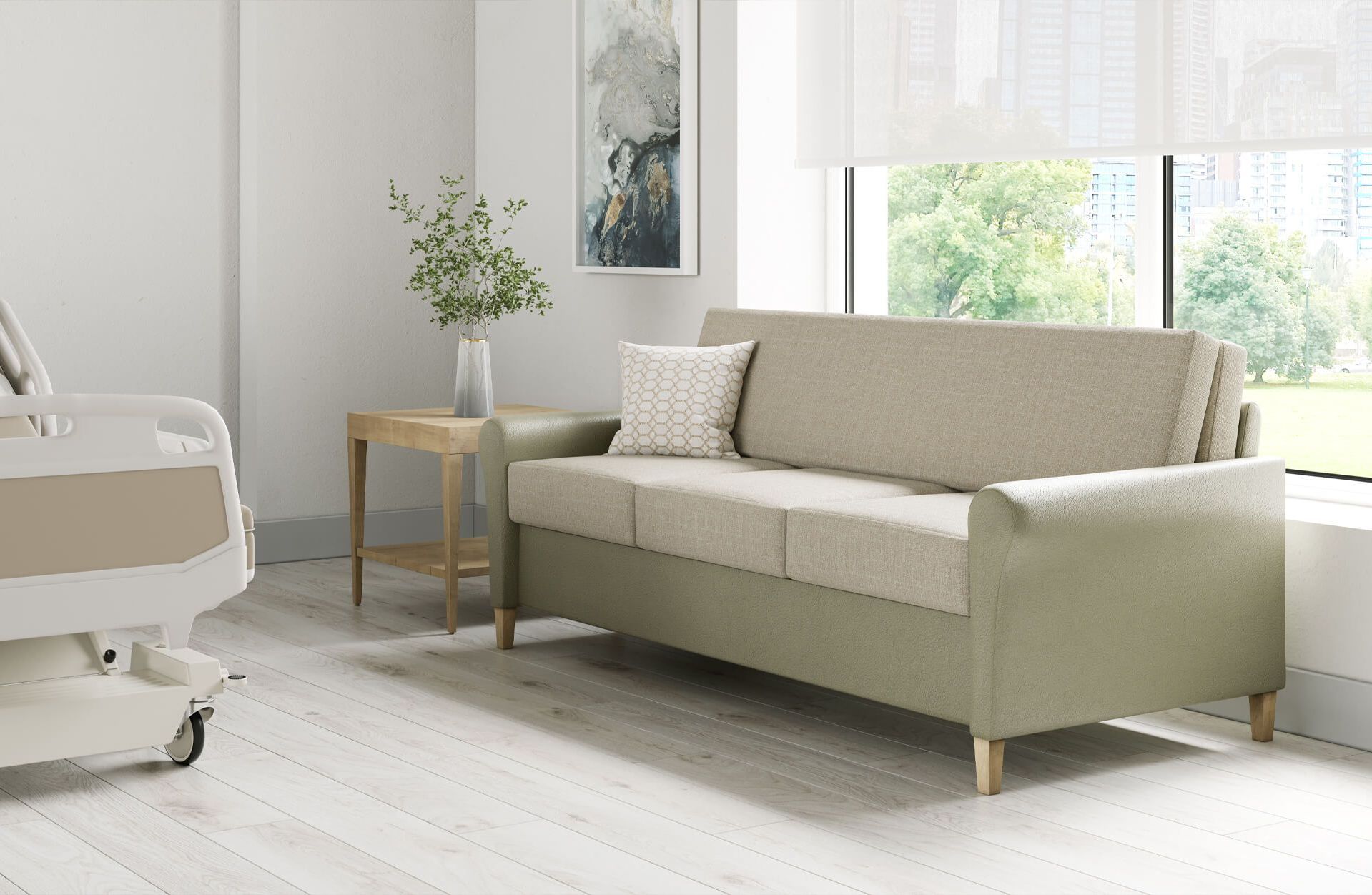 Sofa Lifestyle 3D Rendering
