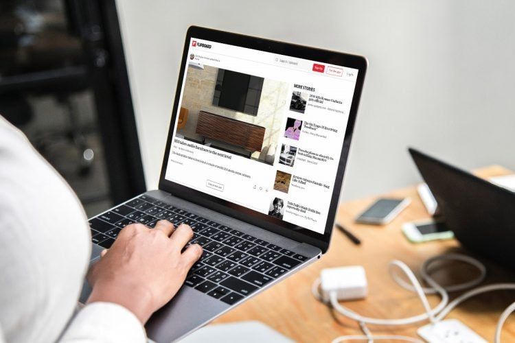 Flipboard Advertising for Products: Laptop