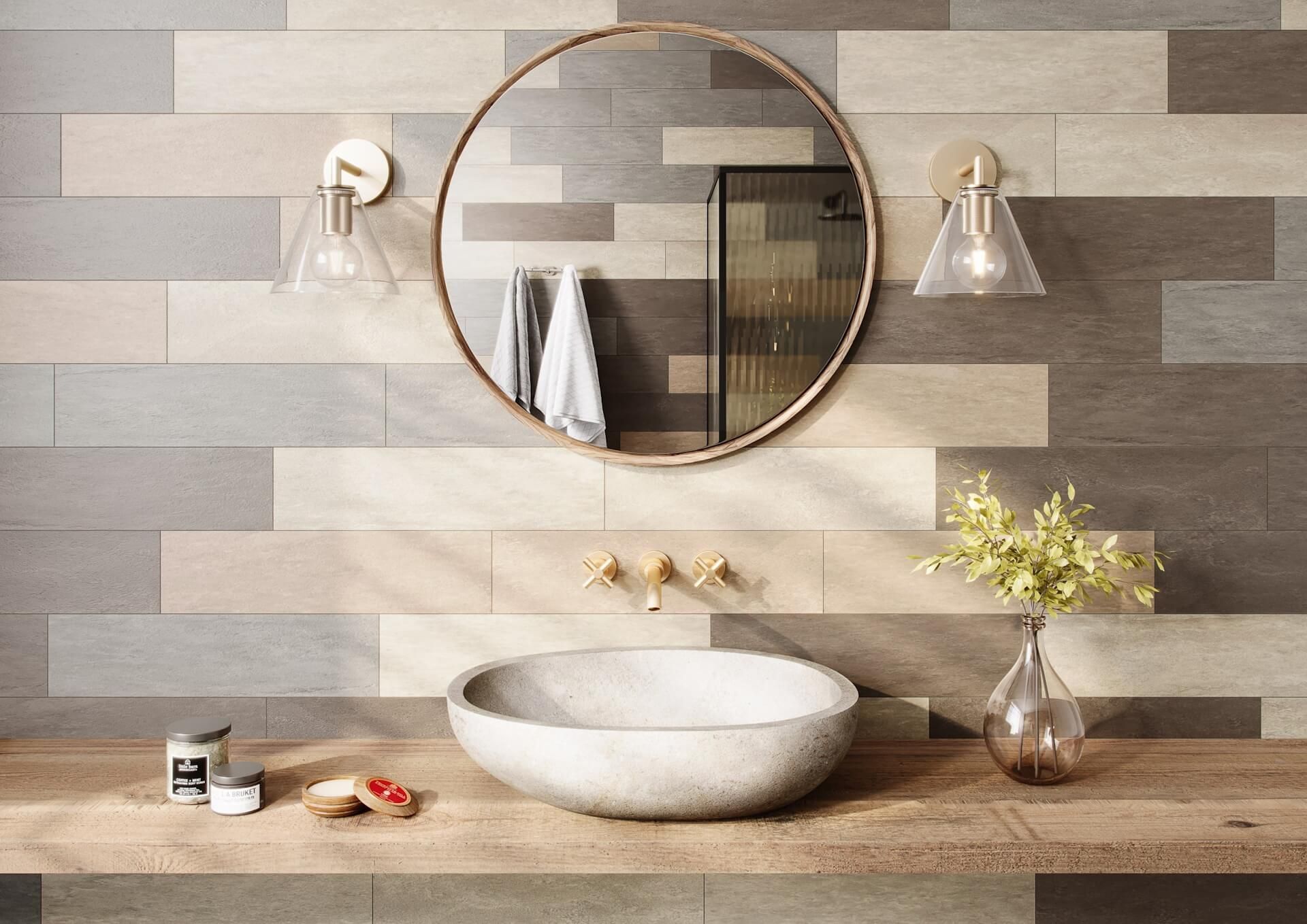 3D Render for Tile Product Advertisement