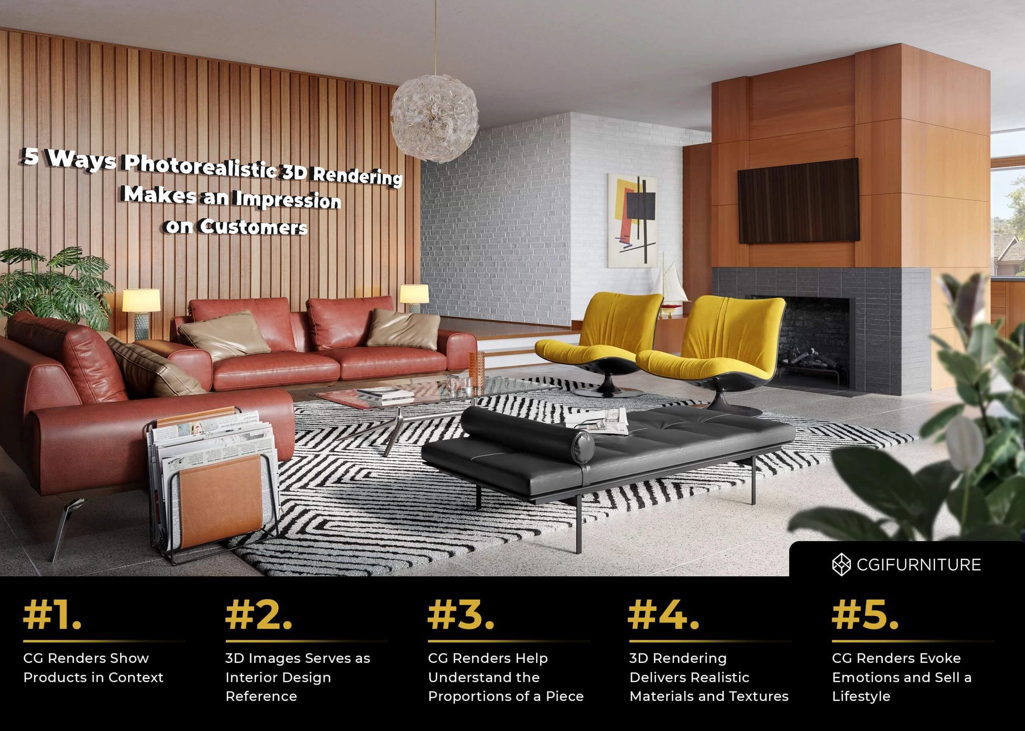 Photorealistic 3D Rendering