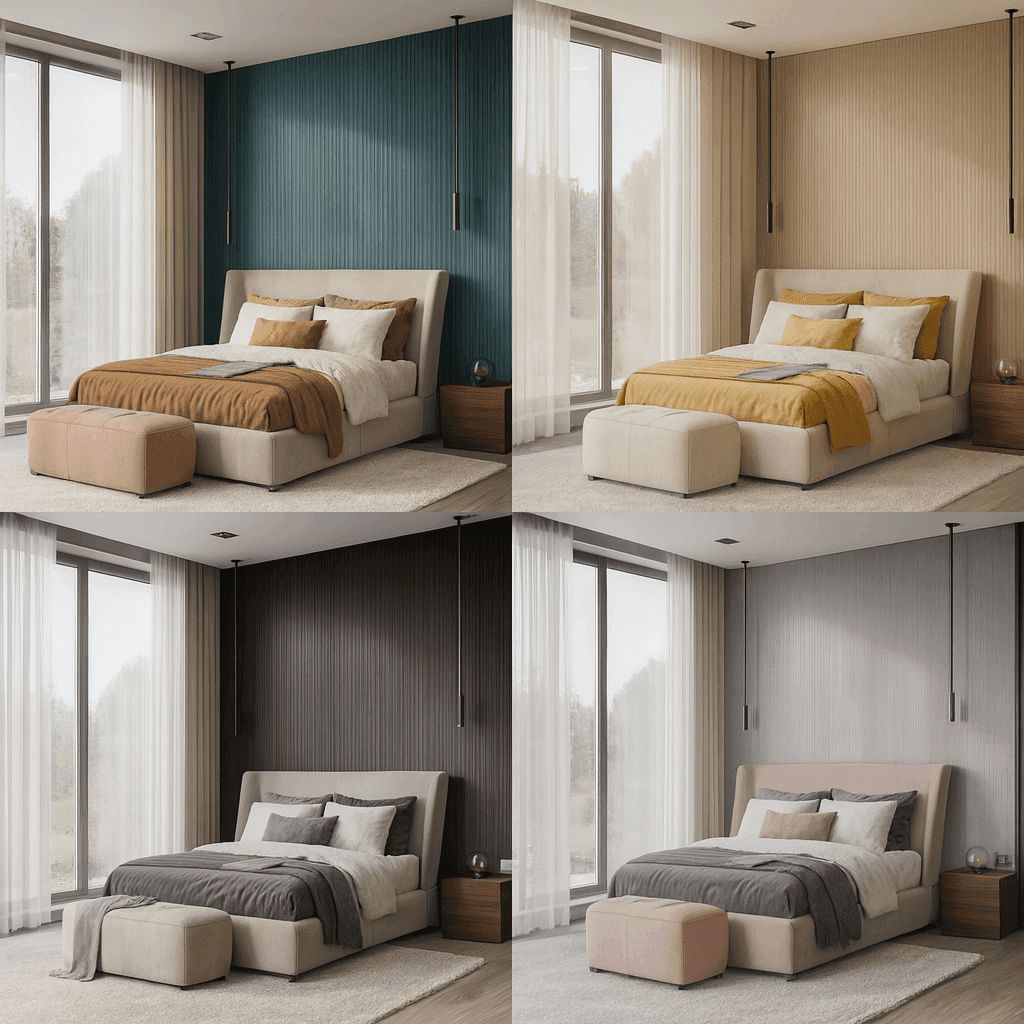 AI Options of Bedroom Design