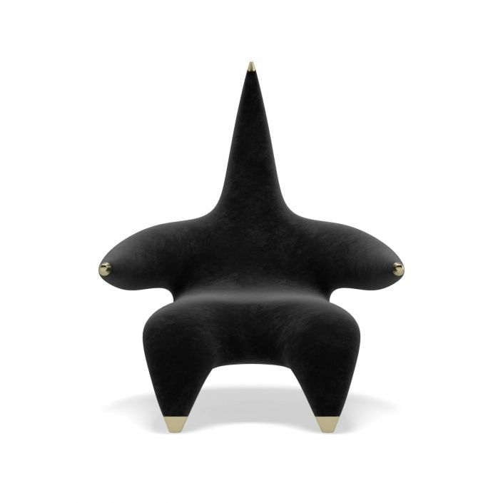 Custom Chair 3D Visualisation on White