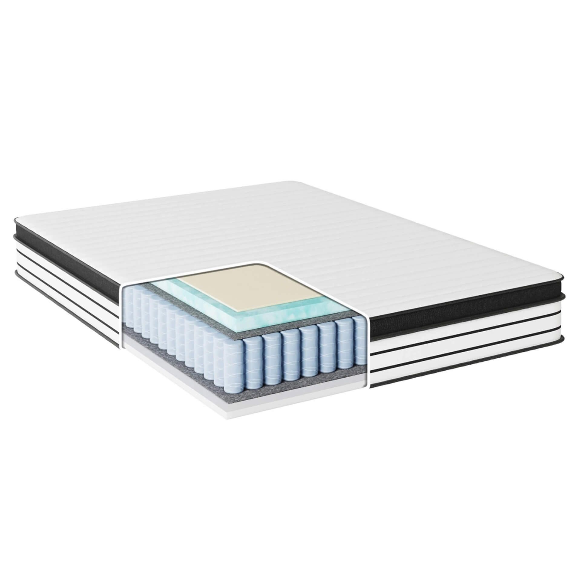 Cut-Out 3D Visualization of a Mattress