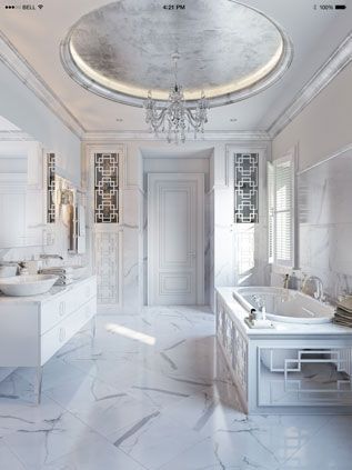 Atmospheric CG Lifestyle for Classy White Finishes