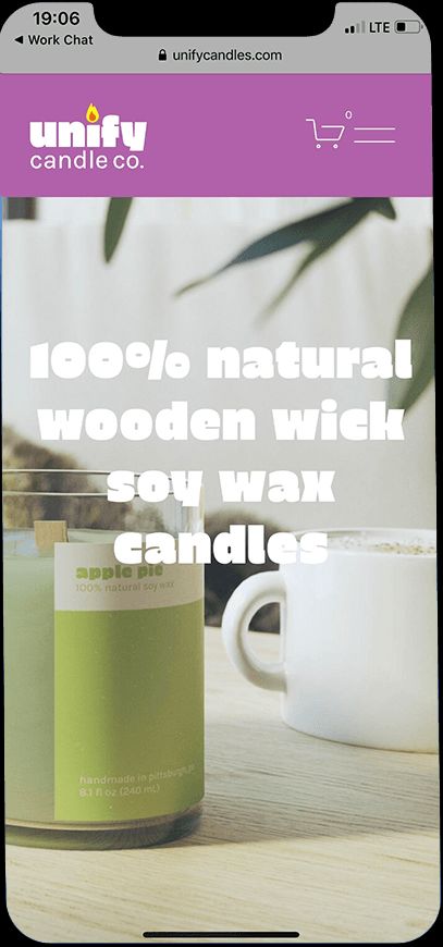 Unify Candle Digital Site