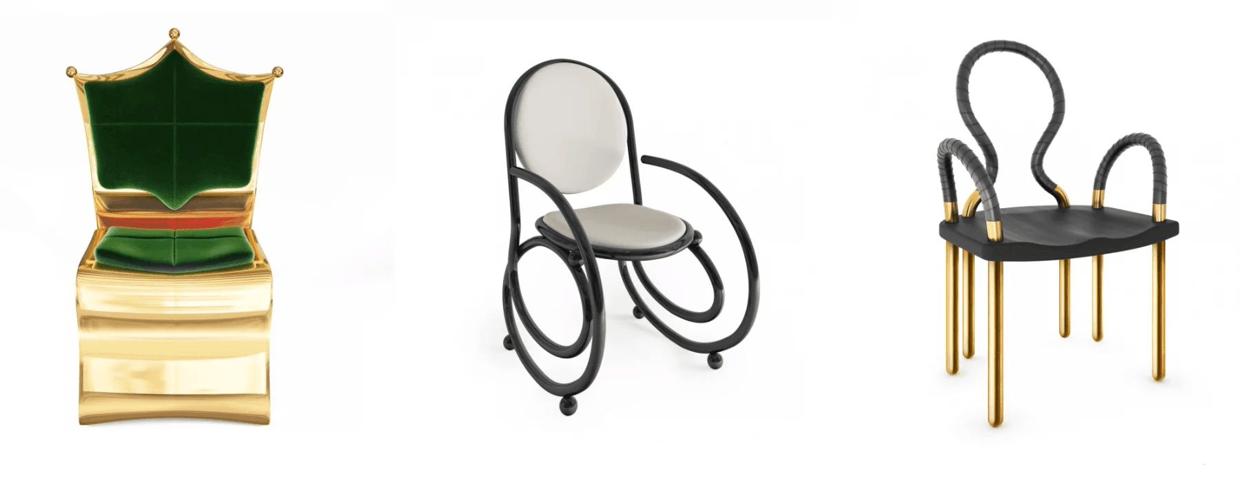 Product 3D Rendering for Chairs