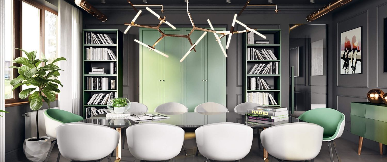 High-Quality 3D Visualization for a Furniture Set