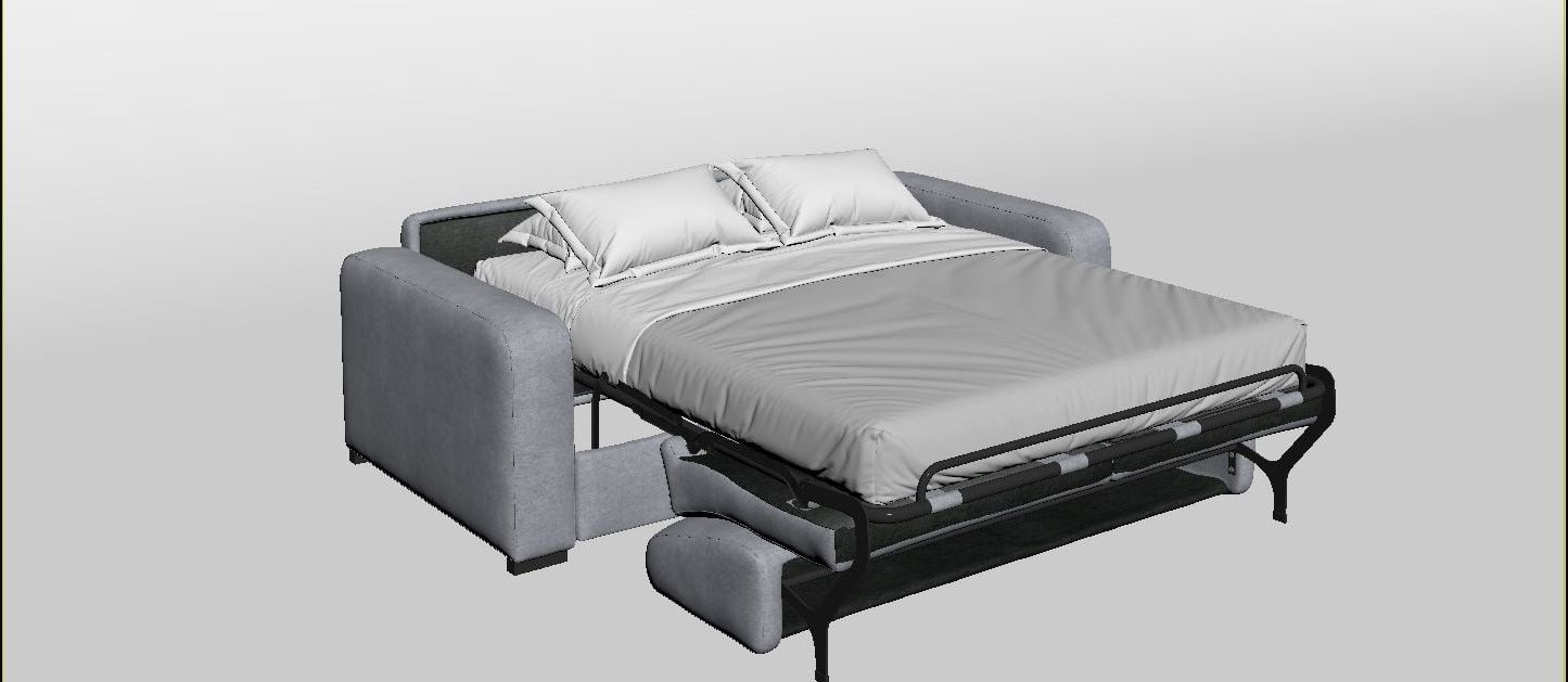 Greyscale 3D Model for 3D Animation