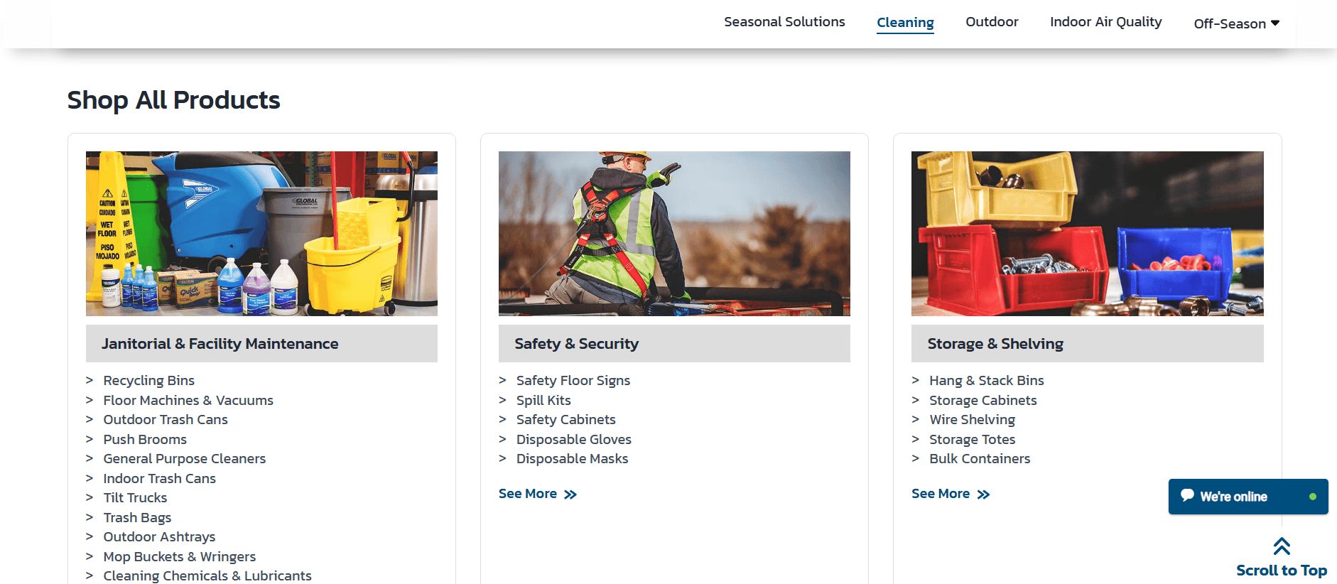 CGI for Industrial Product Listing