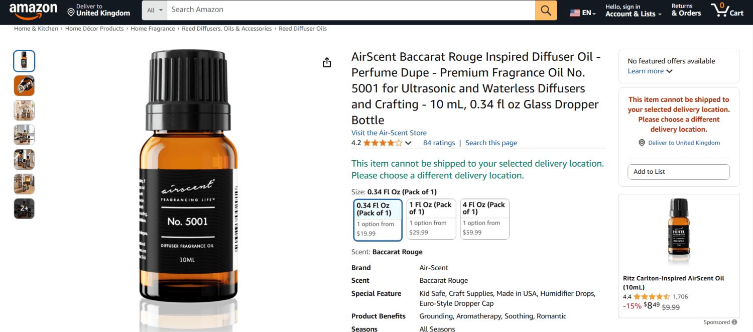 Silo 3D Product Visualization for Fragrance PDP