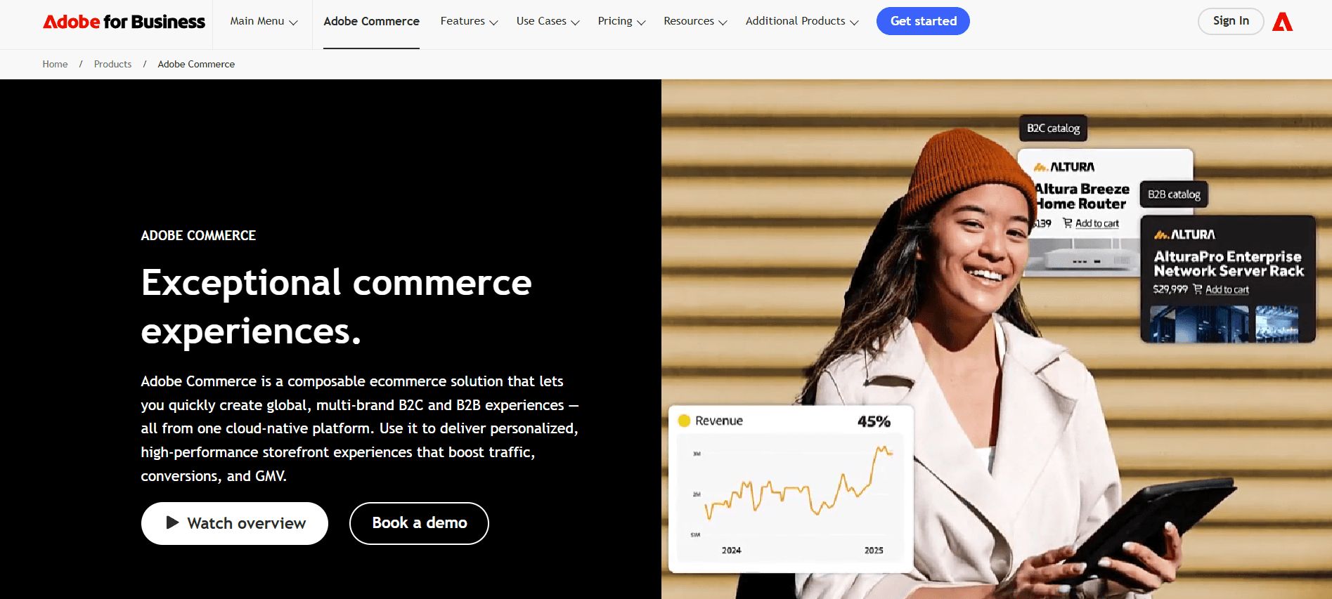 Adobe Commerce for Furniture