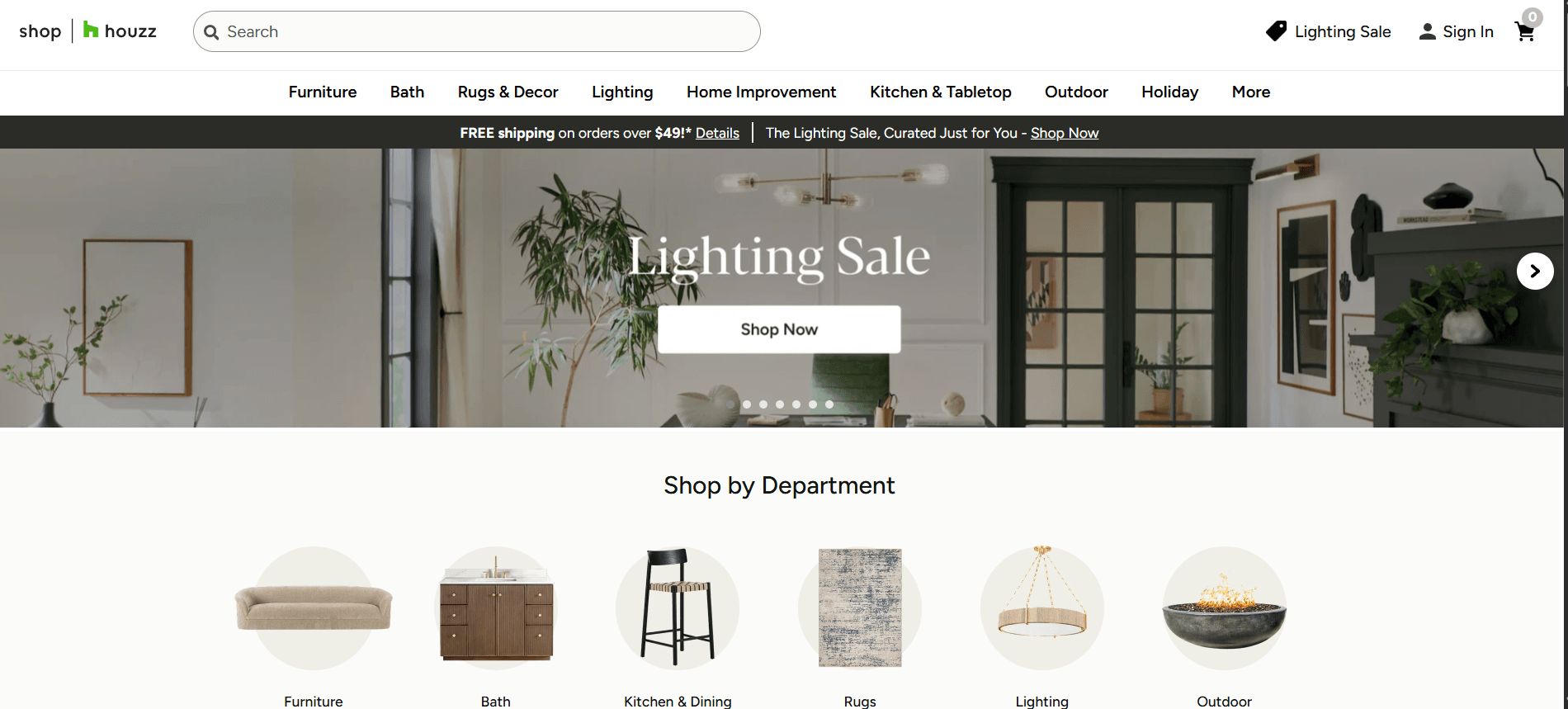 Houzz Shop for Furniture