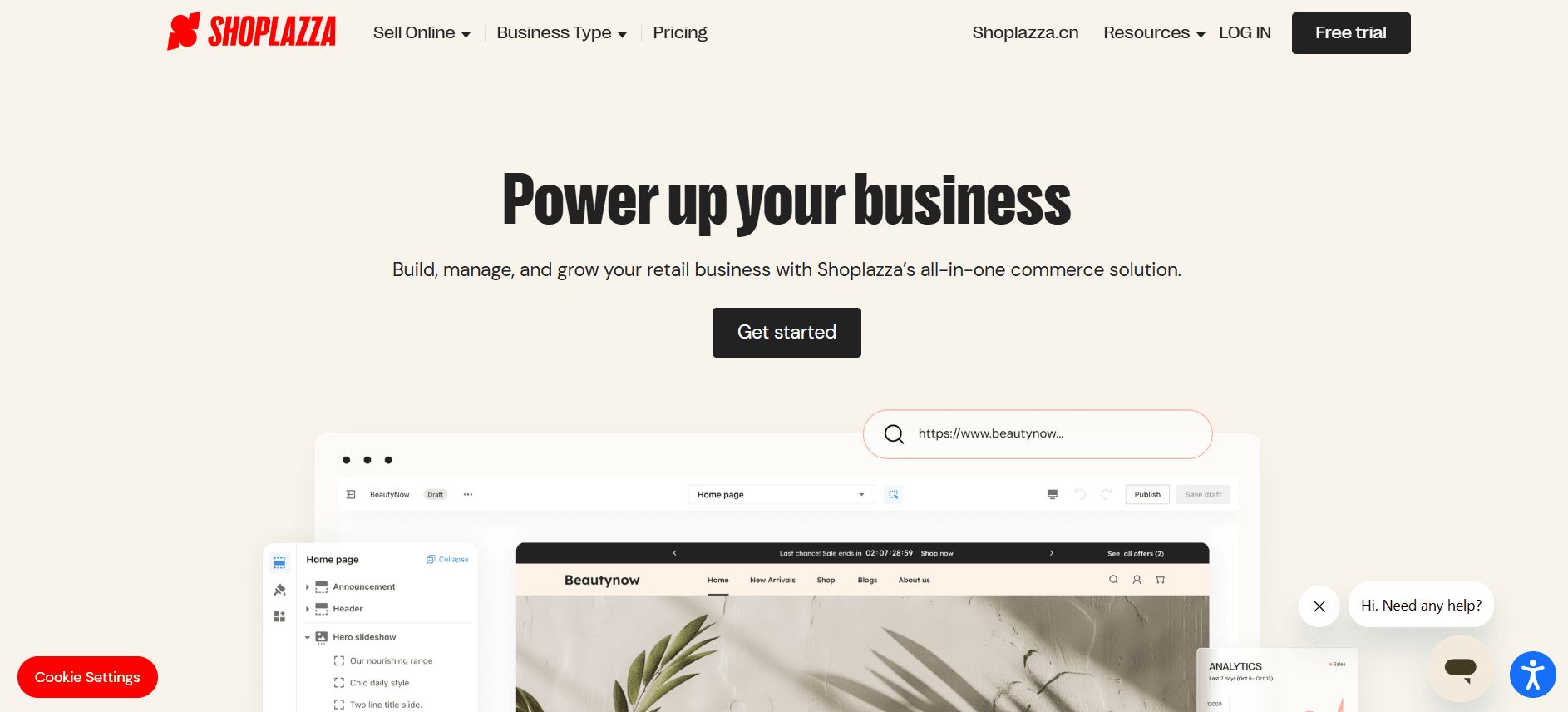 Shoplazza for Furniture Ecommerce