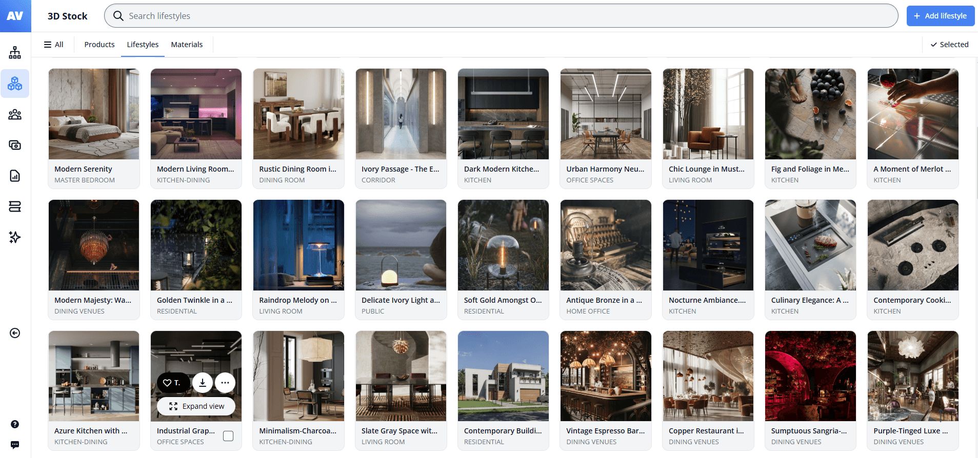 3D Visualization Company Library of 3D Scenes