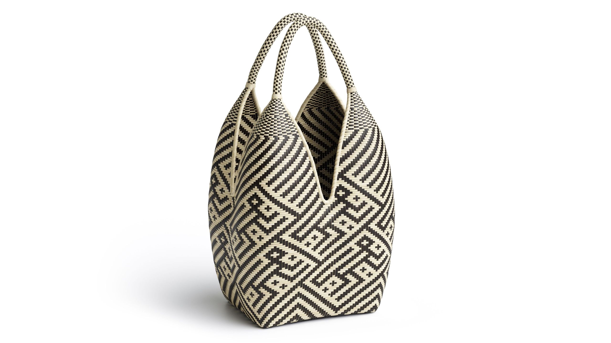 Photorealistic 3D Rendering of a Stylish Bag with Intricate Design