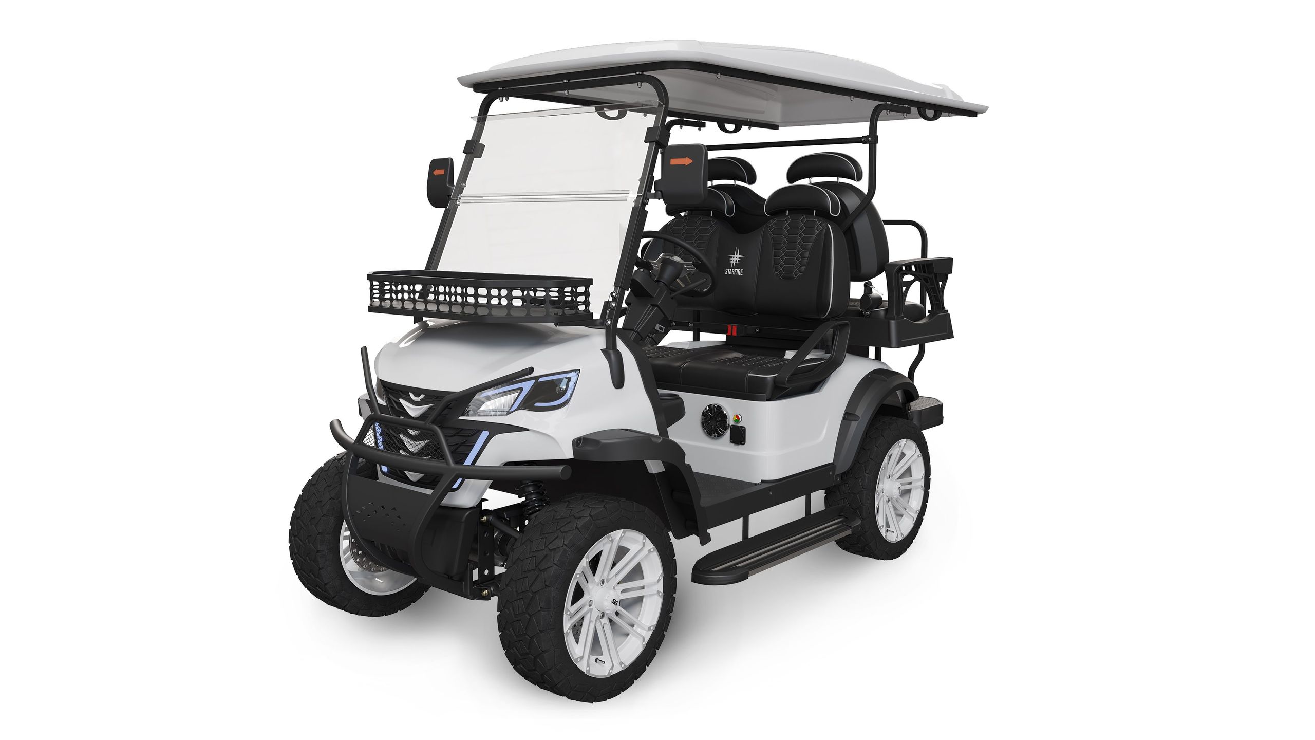 Silo 3D Rendering of a Golf Cart