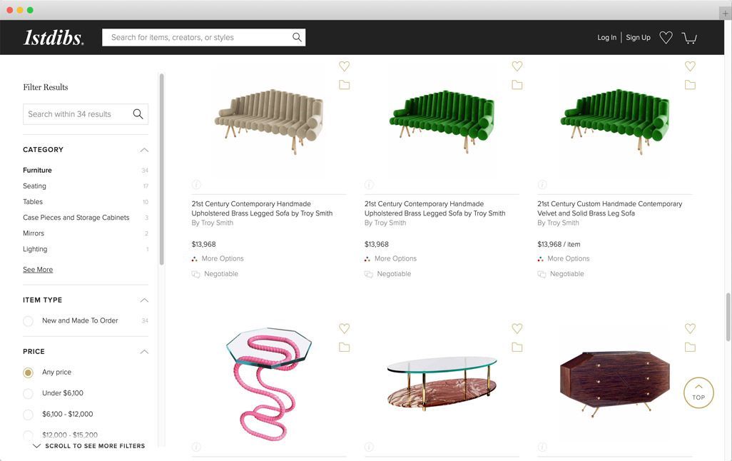3D furniture visualization and rendering of contemporary sofas and tables, showcasing bespoke 3D furniture modelling and photorealistic product rendering.