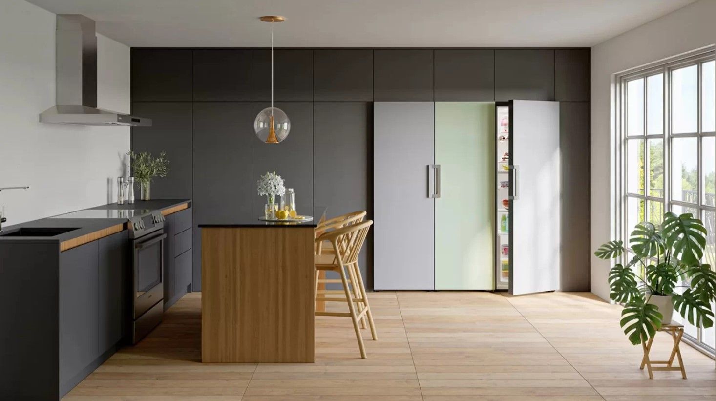 Kitchen Furniture Rendering