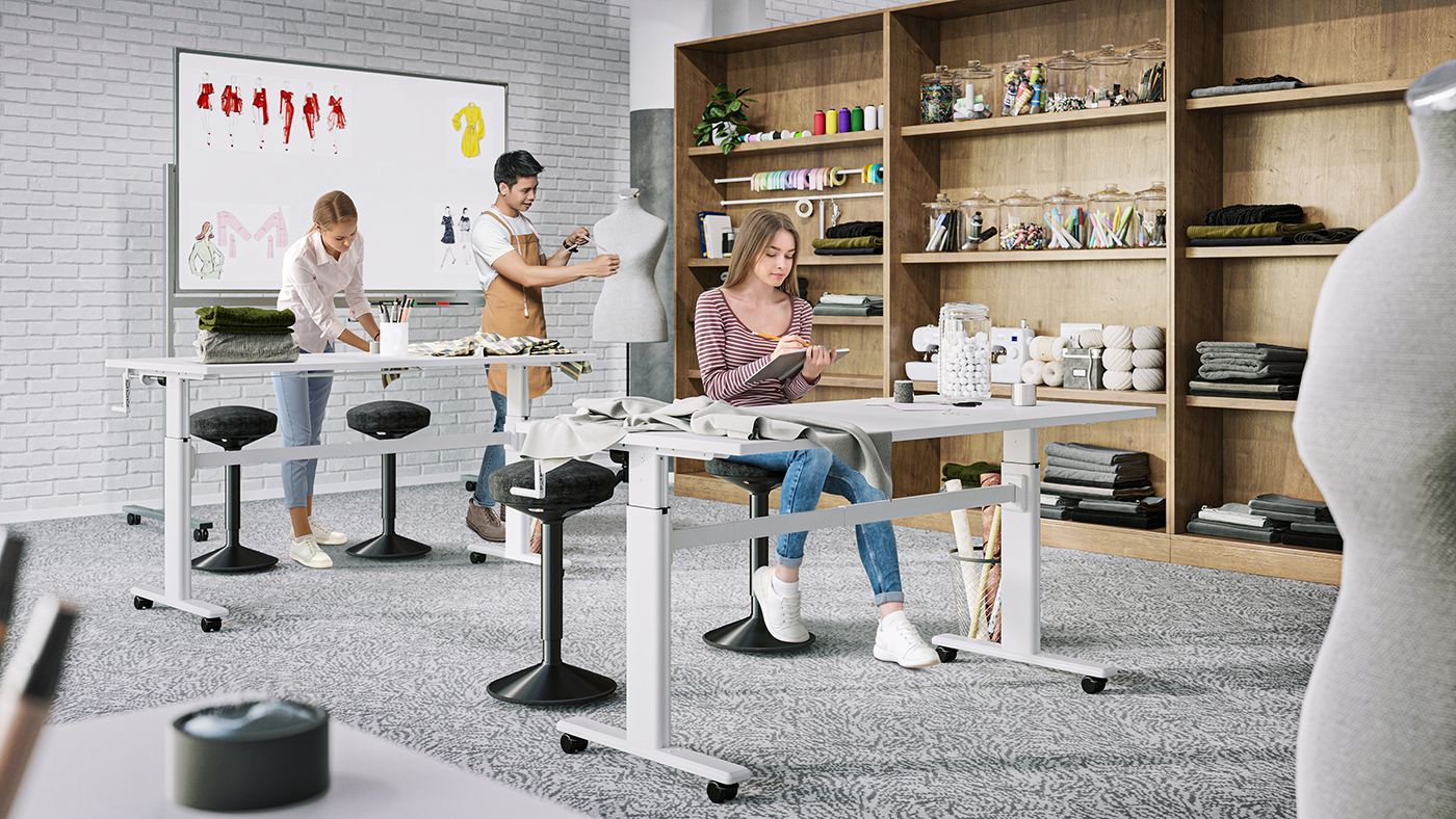 Designer Desk Lifestyle CGI