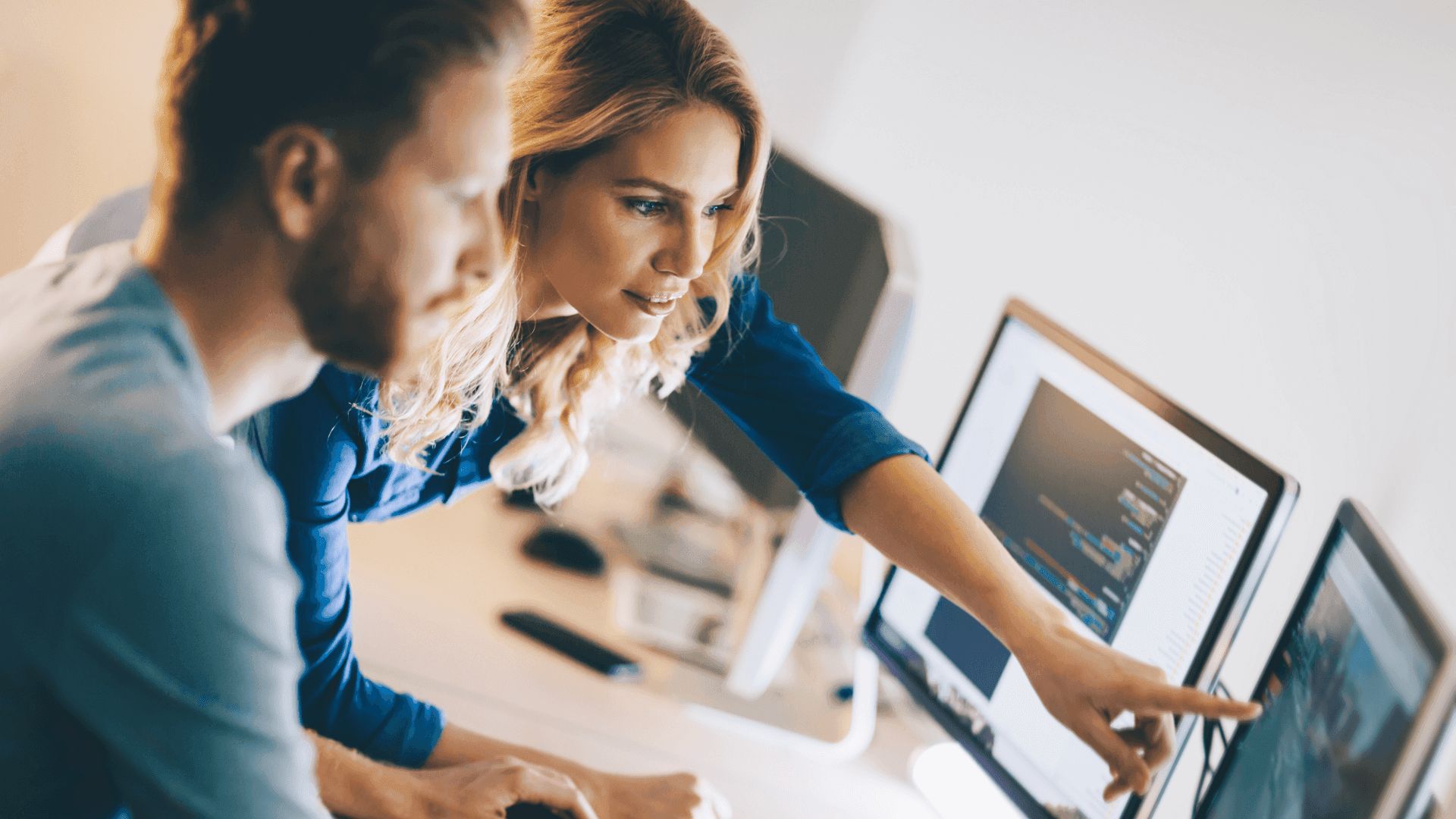 3D Artists Discussing a Project