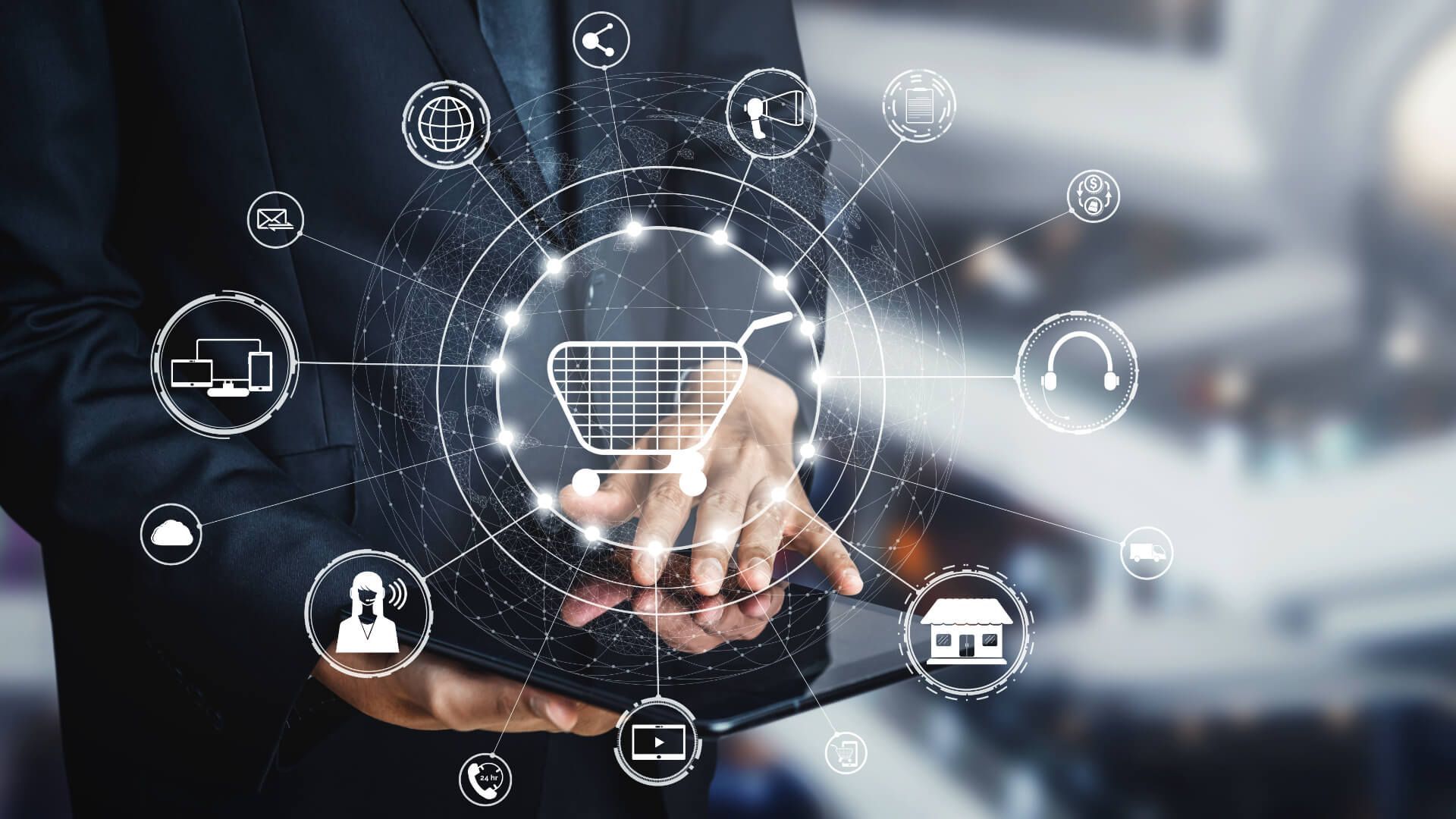 A Visualization of the eCommerce Concept and Its Brief History