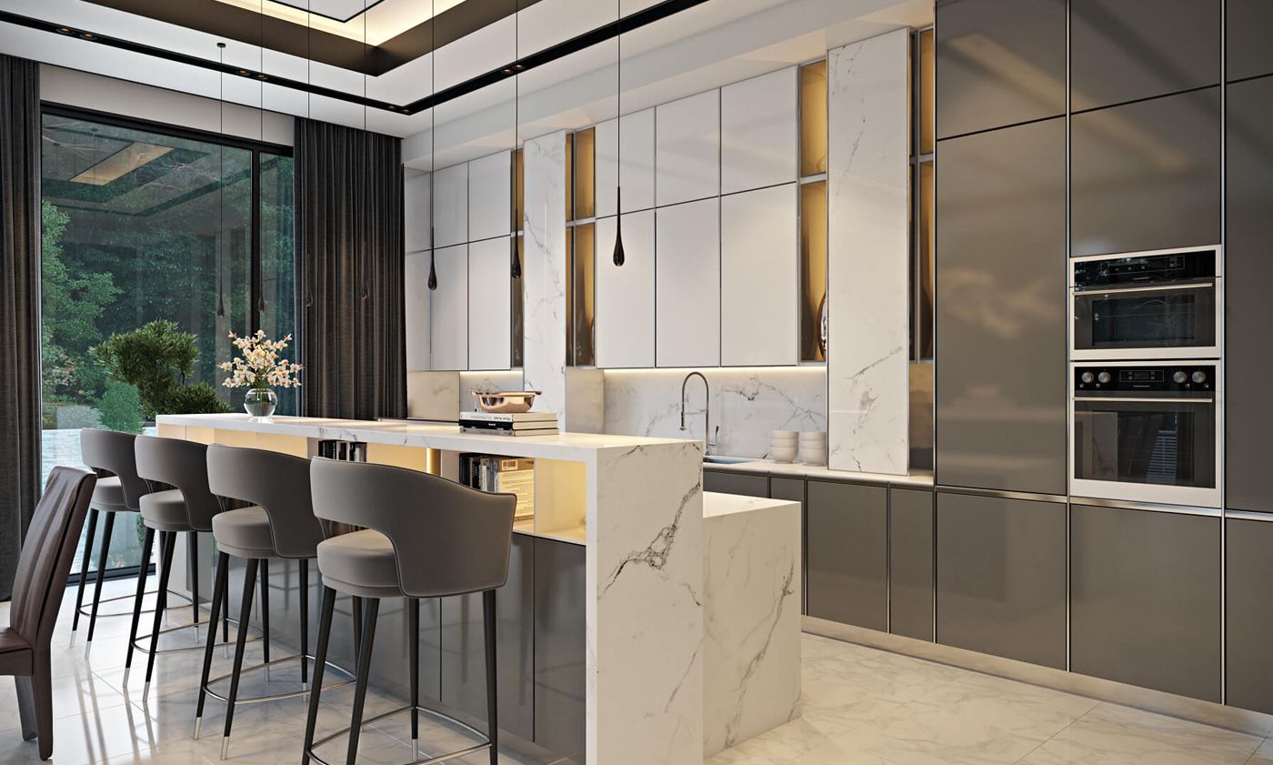 3D Visualization for kitchen furniture