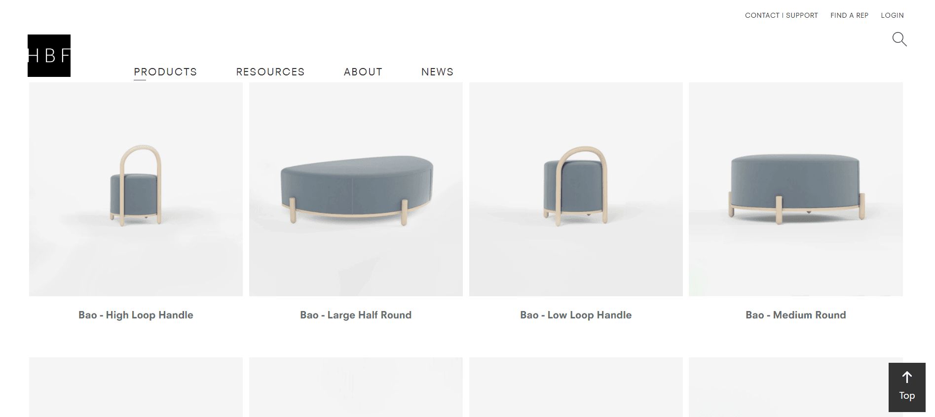 Furniture Rendering for HBF Website