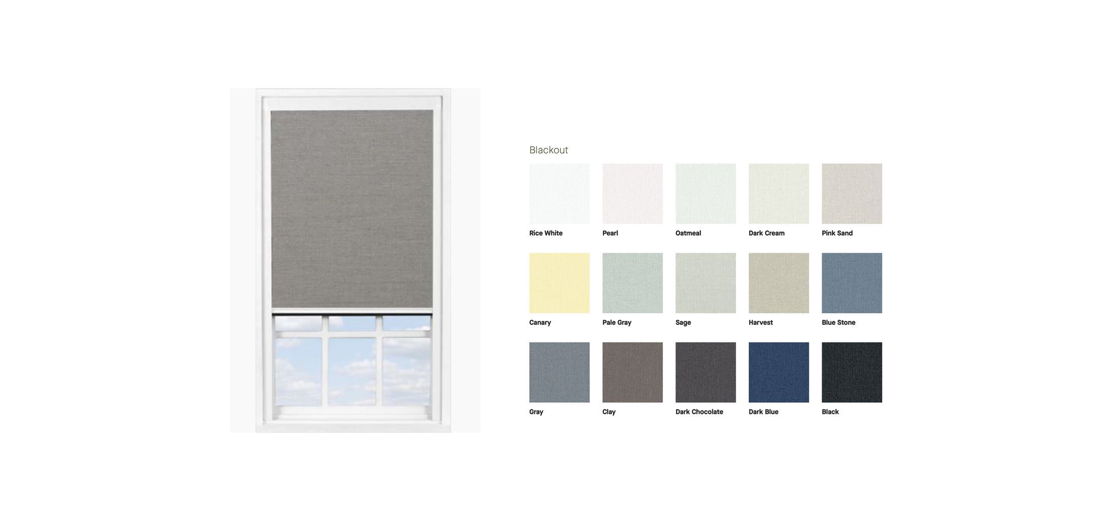 3D furniture modeling and rendering of window blinds showcasing various color options for interior visualization