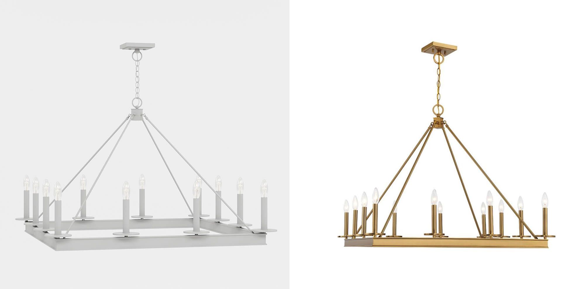 3D Model of Chandelier and Photo Reference
