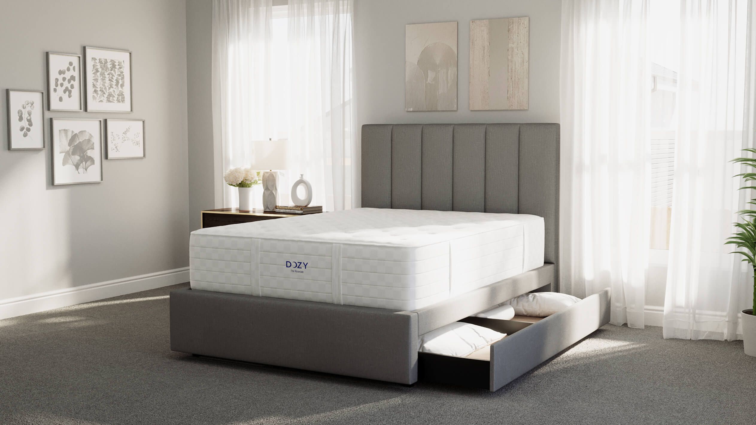 Mattress Lifestyle Product CG Visualization
