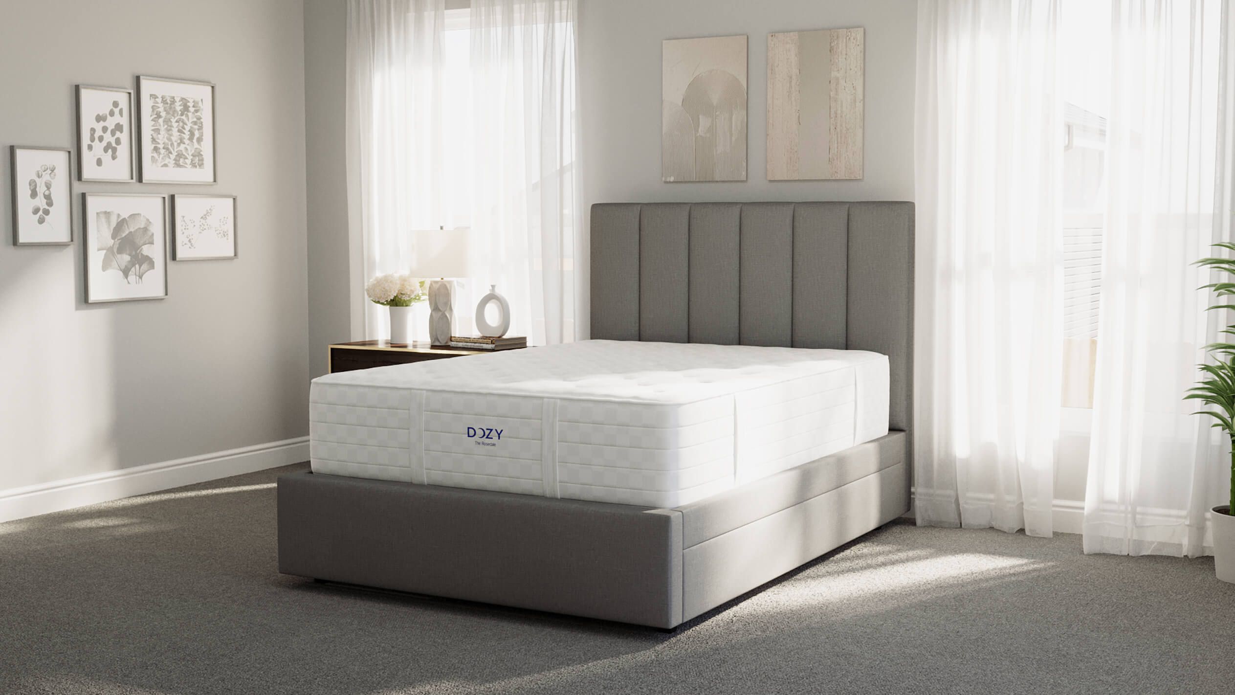 Mattress Lifestyle Product 3D Visualization