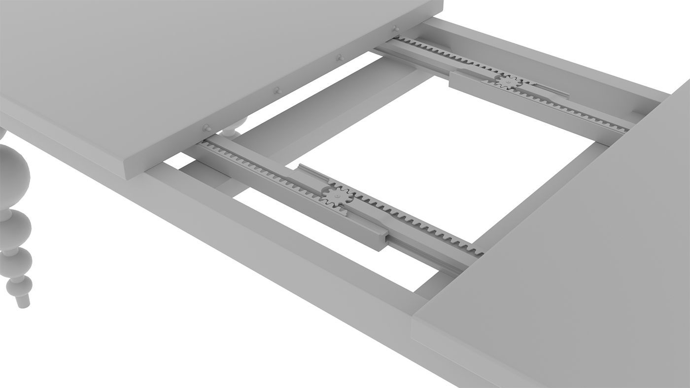 Furniture Inner Structure 3D Model