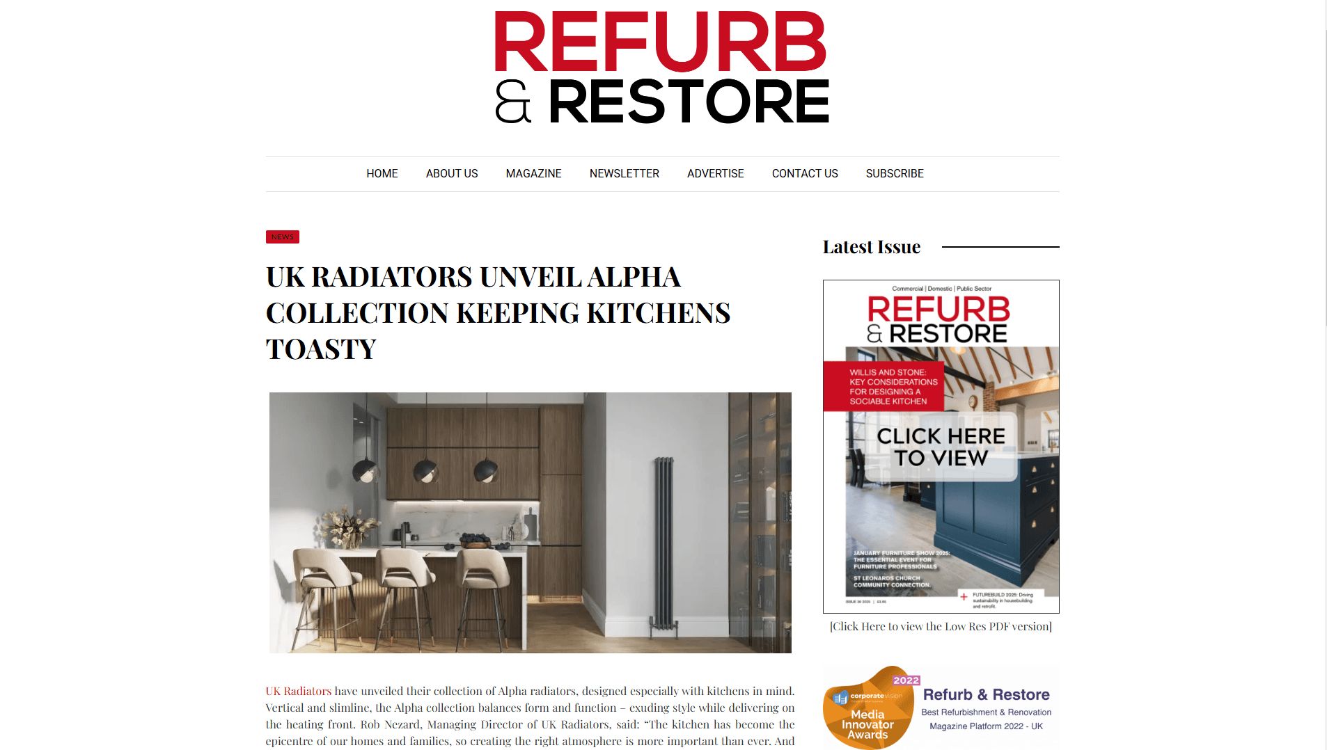 3D Product Render on Refurb and Restore