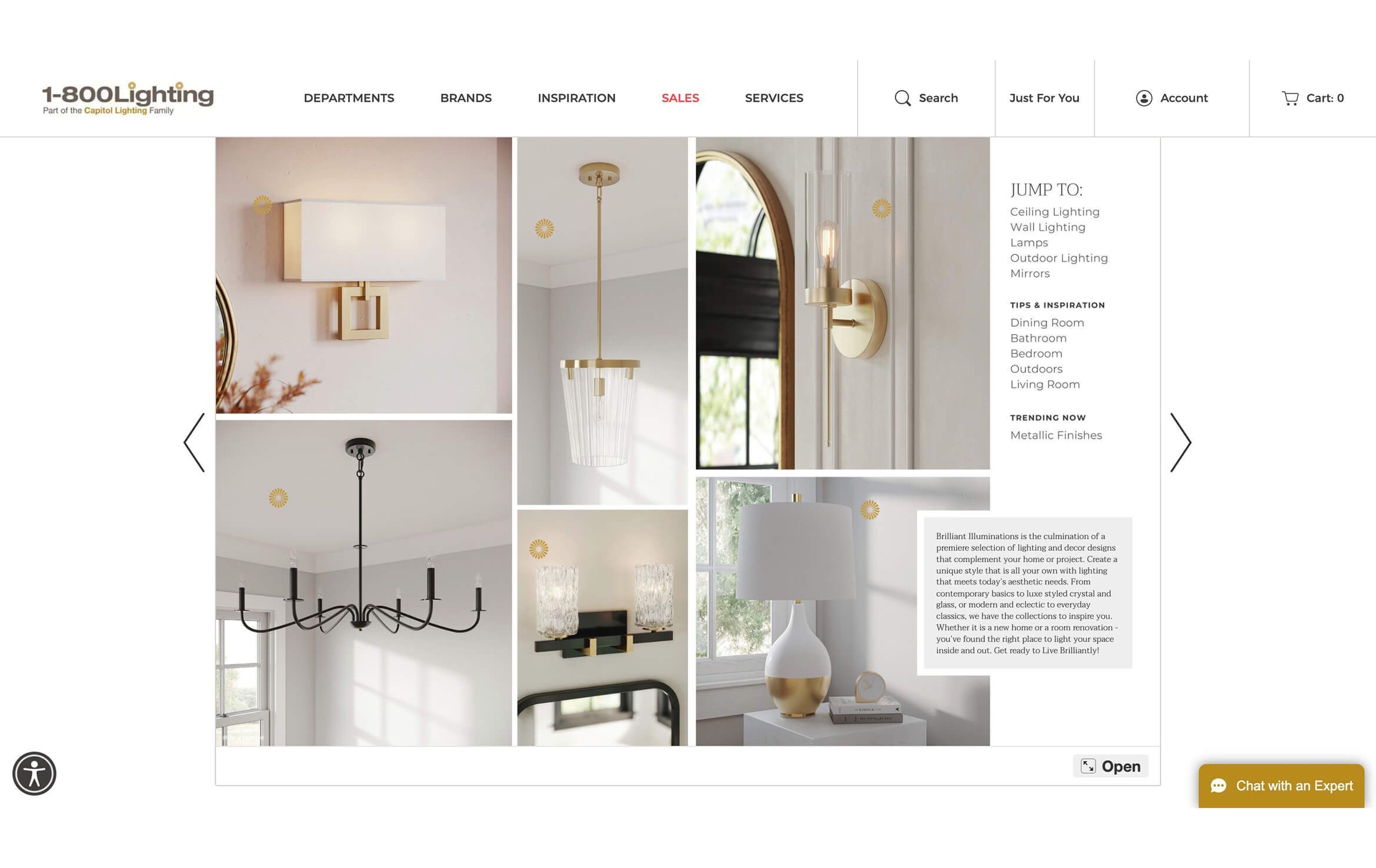 3D Rendering of Lighting Products