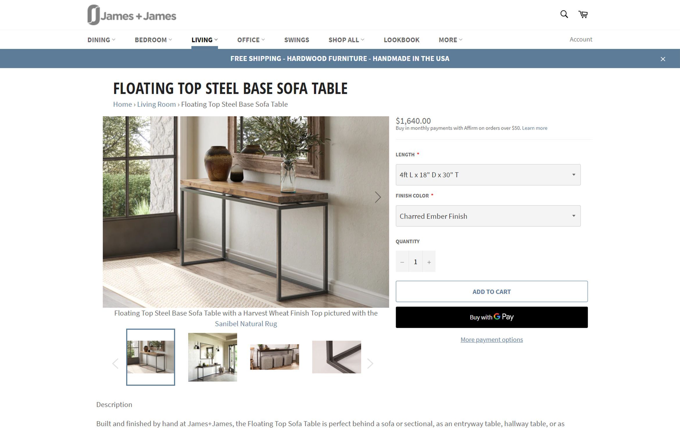 J+J's Product Listings