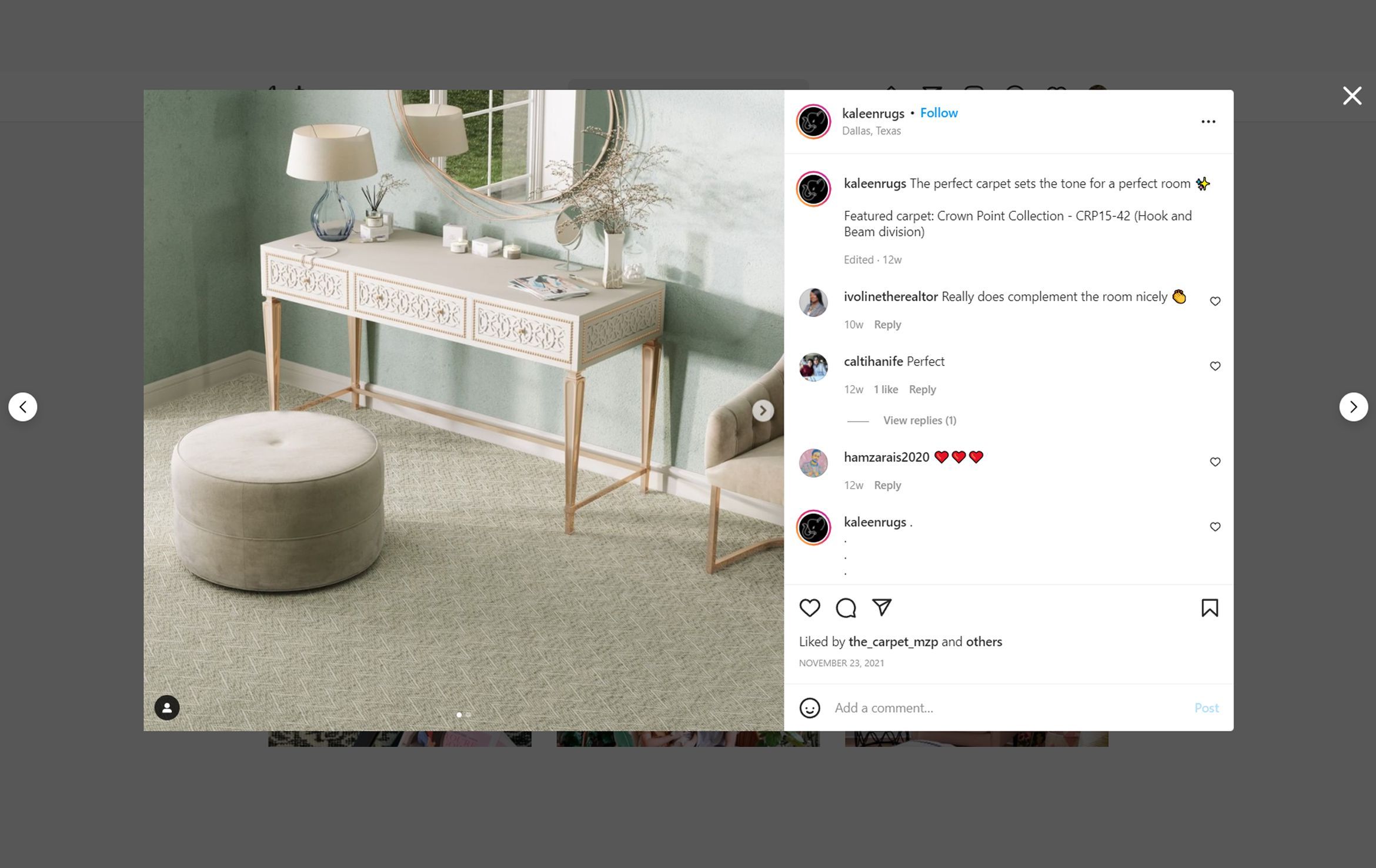 3D furniture modeling and rendering showcasing a stylish console table and ottoman in a modern interior setting.