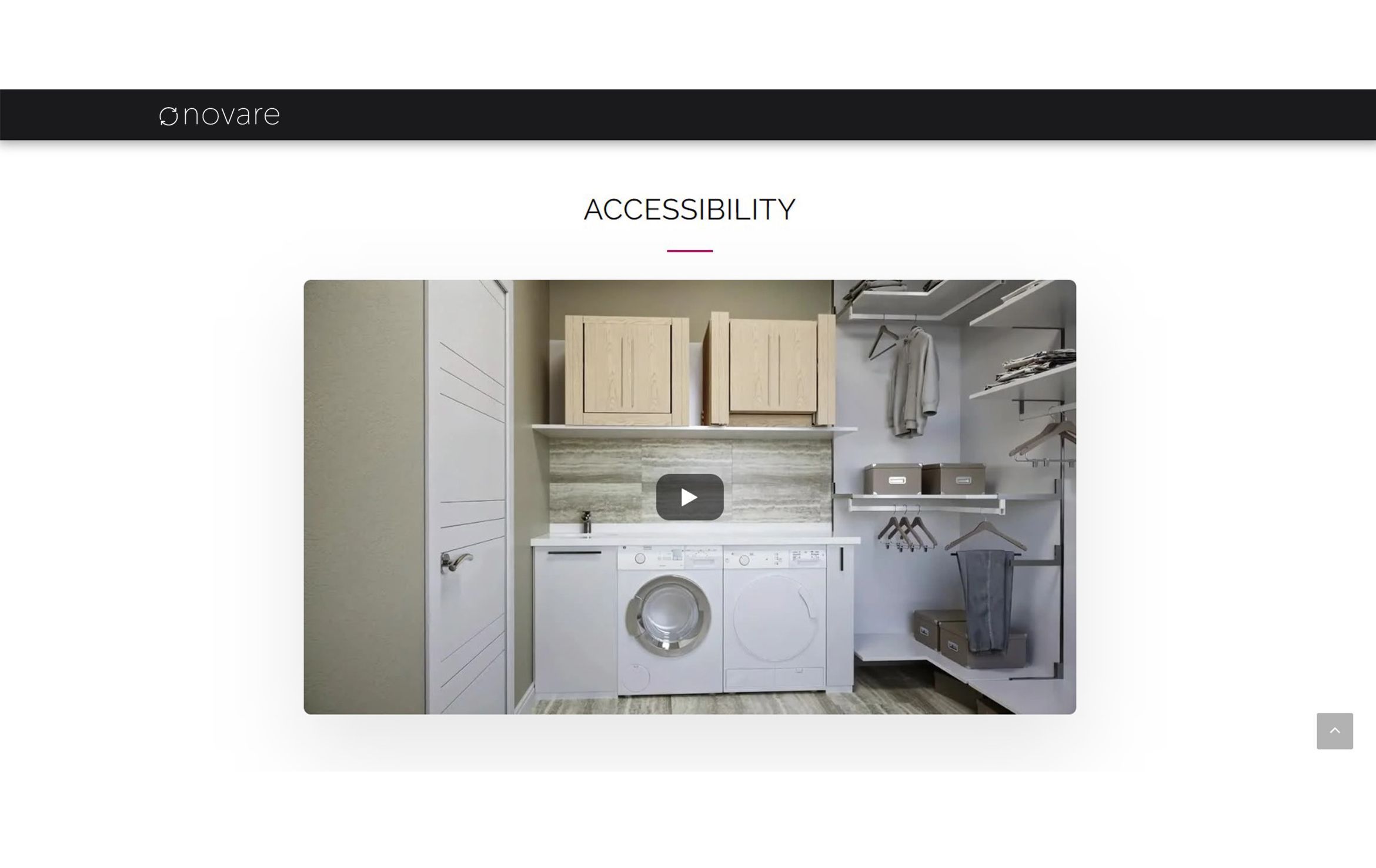 CG Video of Storage Furniture for a Website