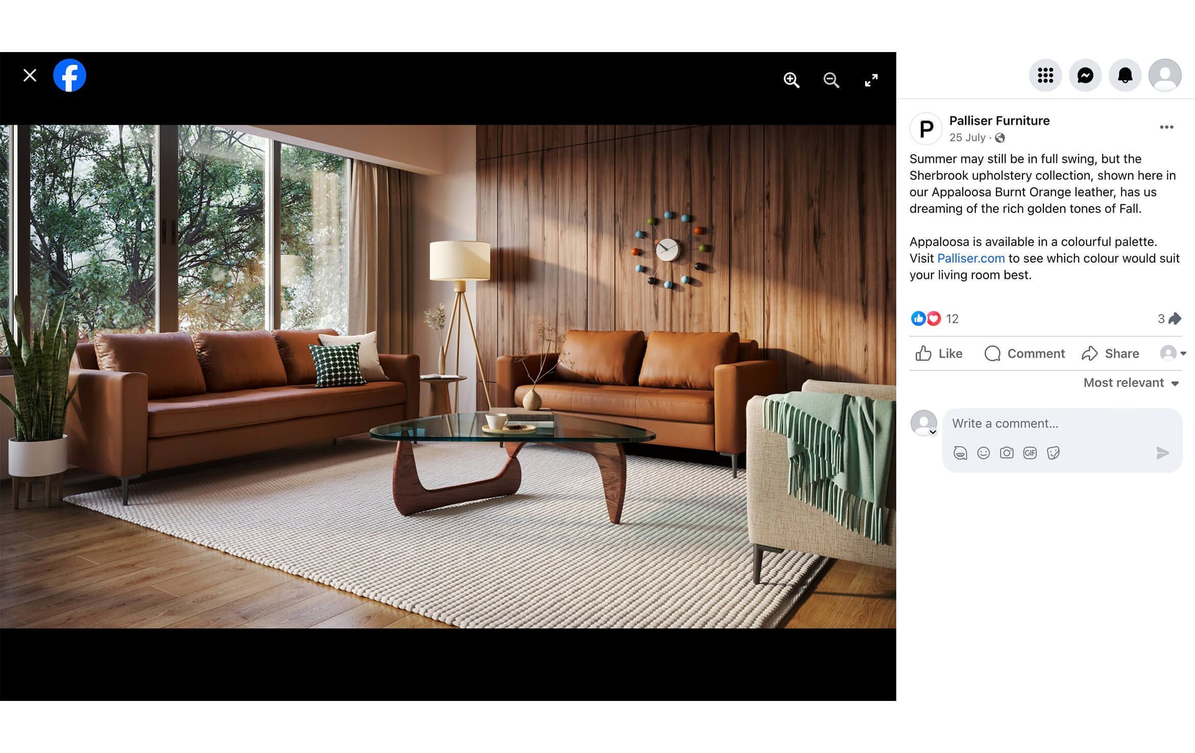 Product CGI for Pallister Facebook