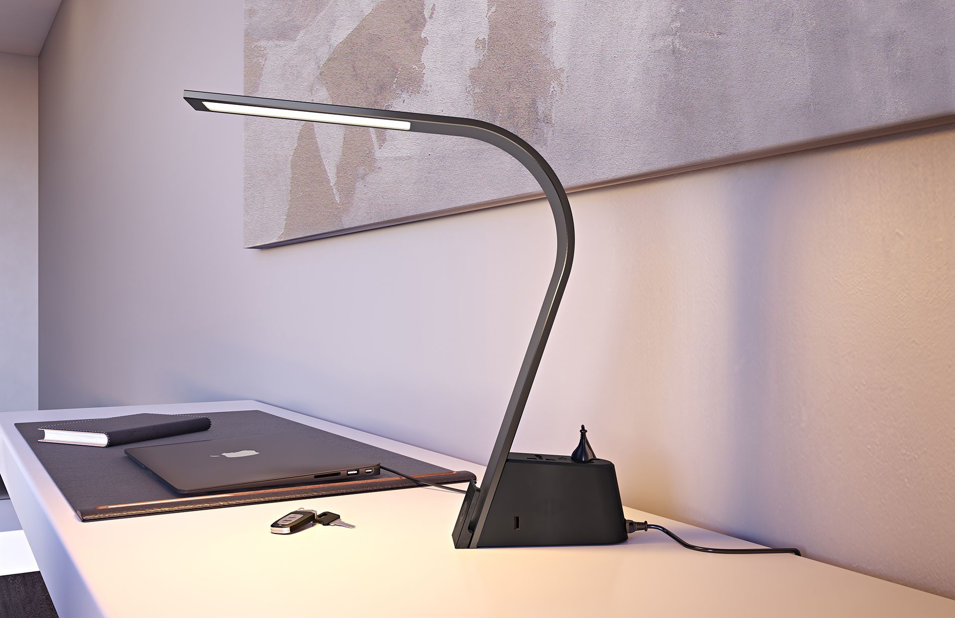 CG Render for a Table Lamp