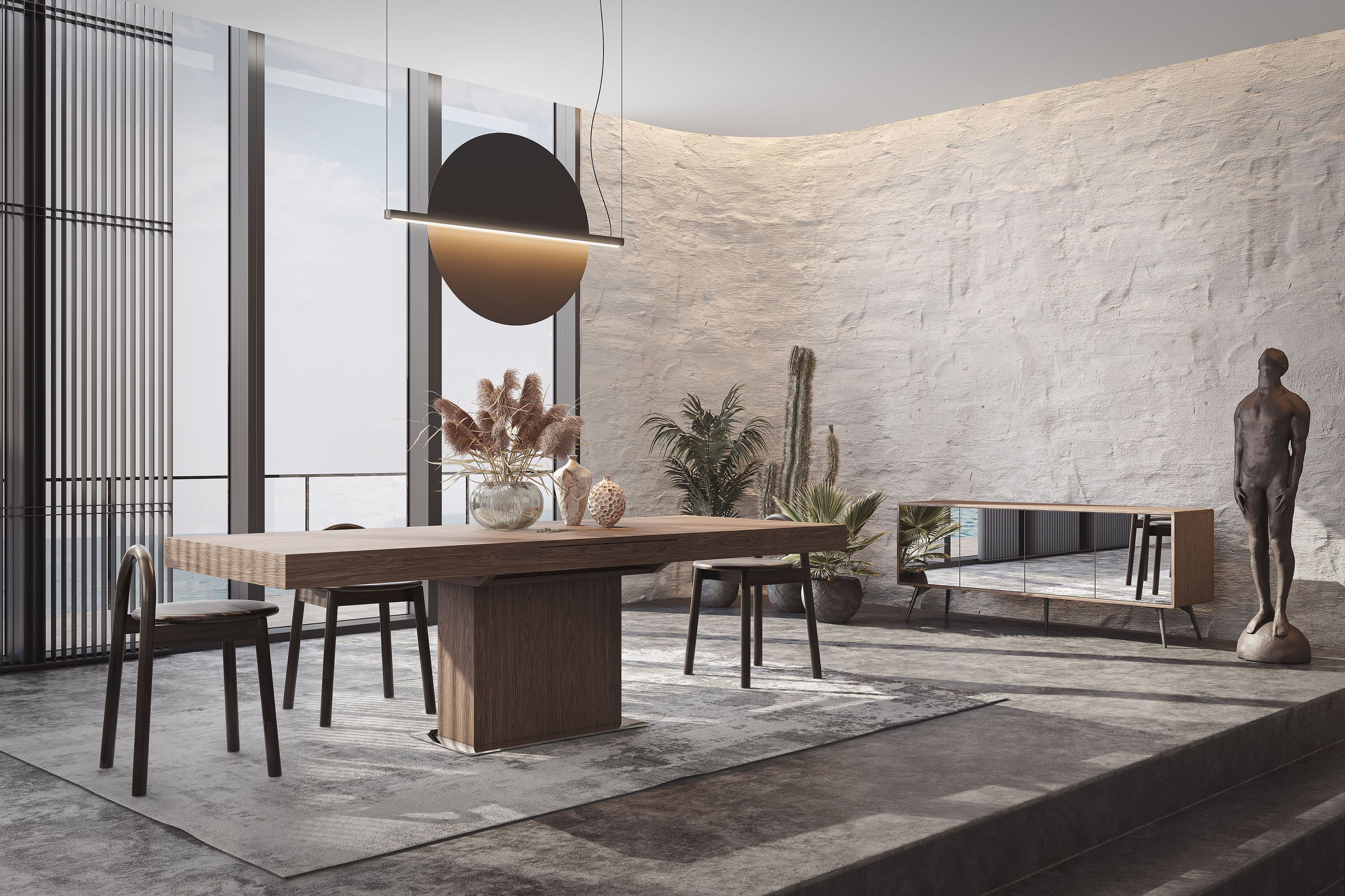 Dining Room Lifestyle Render