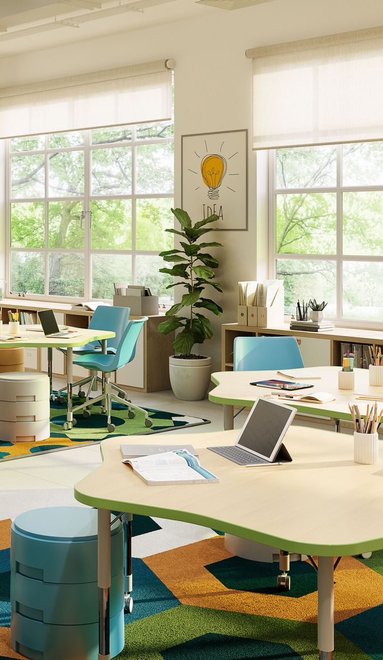 Educational Furniture CGI