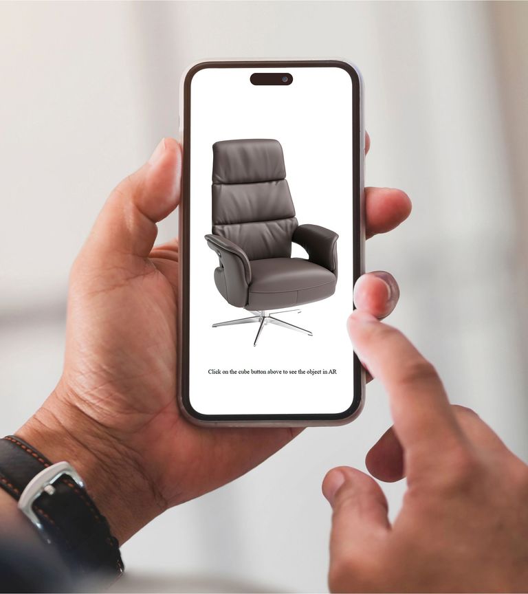 Leather Chair AR Model