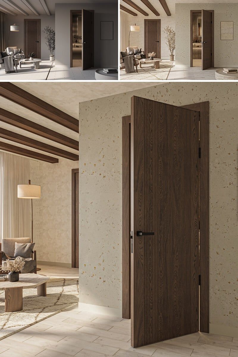 High-quality 3D interior visualization showcasing realistic furniture rendering and 3D modeling in a modern living space.