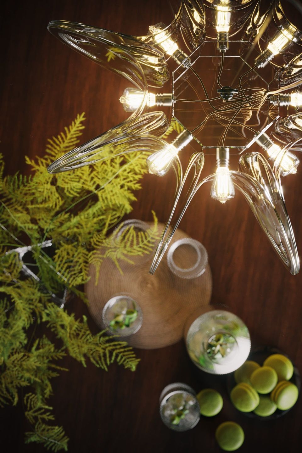 Lifestyle 3D Rendering of a Lighting Fixture